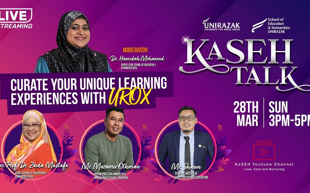 Episode 3 – KaSeh Talk: Curate your unique learning experiences with UROX